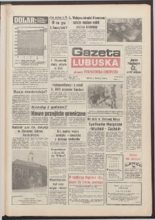 Gazeta Lubuska : dawniej Zielonogórska-Gorzowska R. XL [właśc. XLI], nr 74 (27 marca 1992). - Wyd. 1