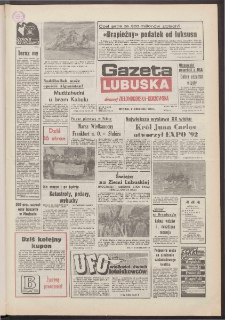 Gazeta Lubuska : dawniej Zielonogórska-Gorzowska R. XL [właśc. XLI], nr 93 (21 kwietnia 1992). - Wyd. 1