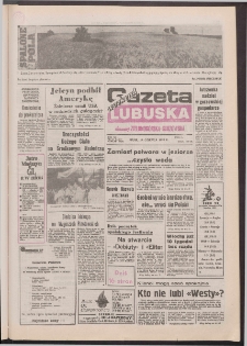 Gazeta Lubuska : weekend : dawniej Zielonogórska-Gorzowska R. XL [właśc. XLI], nr 142 (19 czerwca 1992). - Wyd. 1