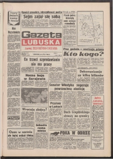 Gazeta Lubuska : dawniej Zielonogórska-Gorzowska R. XL [właśc. XLI], nr 171 (23 lipca 1992). - Wyd. 1