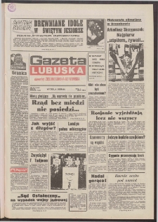 Gazeta Lubuska : dawniej Zielonogórska-Gorzowska R. XL [właśc. XLI], nr 181 (4 sierpnia 1992). - Wyd. 1