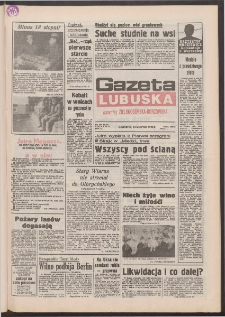 Gazeta Lubuska : dawniej Zielonogórska-Gorzowska R. XL [właśc. XLI], nr 189 (13 sierpnia 1992). - Wyd. 1