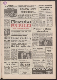 Gazeta Lubuska : dawniej Zielonogórska-Gorzowska R. XL [właśc. XLI], nr 191 (17 sierpnia 1992). - Wyd. 1