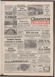 Gazeta Lubuska : dawniej Zielonogórska-Gorzowska R. XL [właśc. XLI], nr 215 (14 września 1992). - Wyd. 1
