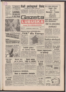 Gazeta Lubuska : dawniej Zielonogórska-Gorzowska R. XL [właśc. XLI], nr 221 (21 września 1992). - Wyd. 1