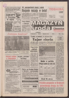 Gazeta Lubuska : magazyn środa : dawniej Zielonogórska-Gorzowska R. XL [właśc. XLI], nr 229 (30 września 1992). - Wyd. 1