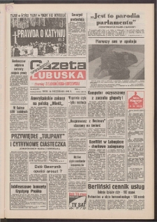 Gazeta Lubuska : weekend : dawniej Zielonogórska-Gorzowska [R. XLI], nr 243 (16 października 1992). - Wyd. 1
