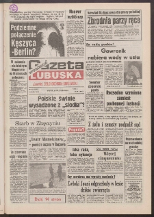 Gazeta Lubuska : weekend : dawniej Zielonogórska-Gorzowska [R. XLI], nr 249 (23 października 1992). - Wyd. 1