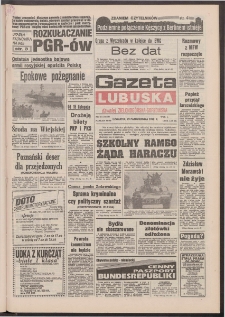 Gazeta Lubuska : dawniej Zielonogórska-Gorzowska [R. XLI], nr 254 (29 października 1992). - Wyd. 1