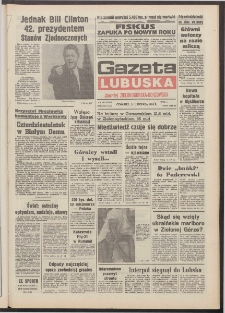Gazeta Lubuska : dawniej Zielonogórska-Gorzowska [R. XLI], nr 260 (5 listopada 1992). - Wyd. 1