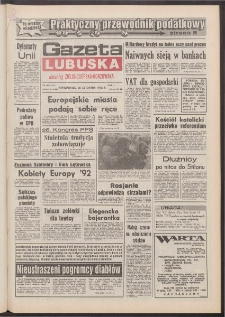 Gazeta Lubuska : dawniej Zielonogórska-Gorzowska [R. XLI], nr 280 (30 listopada 1992). - Wyd. 1