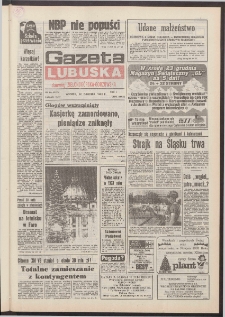 Gazeta Lubuska : dawniej Zielonogórska-Gorzowska [R. XLI], nr 299 (22 grudnia 1992). - Wyd. 1