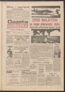 Gazeta Lubuska : dawniej Zielonogórska R. XXXIX [właśc. XL], nr 15 (18 stycznia 1991). - Wyd. 1