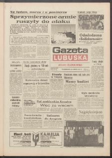 Gazeta Lubuska : dawniej Zielonogórska R. XXXIX [właśc. XL], nr 47 (25 lutego 1991). - Wyd. 1