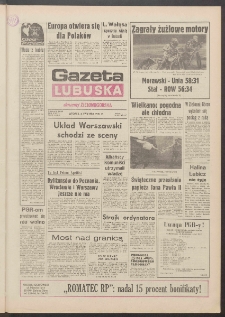 Gazeta Lubuska : dawniej Zielonogórska R. XXXIX [właśc. XL], nr 76 (2 kwietnia 1991). - Wyd. 1