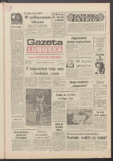 Gazeta Lubuska : dawniej Zielonogórska-Gorzowska R. XXXIX [właśc. XL], nr 145 (25 czerwca 1991). - Wyd. 1