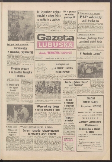 Gazeta Lubuska : dawniej Zielonogórska-Gorzowska R. XXXIX [właśc. XL], nr 186 (12 sierpnia 1991). - Wyd. 1