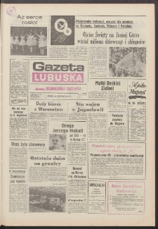 Gazeta Lubuska : dawniej Zielonogórska-Gorzowska R. XXXIX [właśc. XL], nr 189 (16 sierpnia 1991). - Wyd. 1