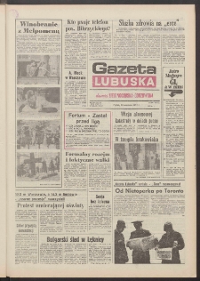 Gazeta Lubuska : dawniej Zielonog&oacute;rska-Gorzowska R. XXXIX [właśc. XL], nr 219 (20 września 1991). - Wyd. 1