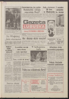 Gazeta Lubuska : dawniej Zielonogórska-Gorzowska R. XXXIX [właśc. XL], nr 245 (21 października 1991). - Wyd. 1