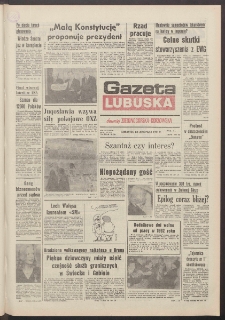 Gazeta Lubuska : dawniej Zielonogórska-Gorzowska R. XXXIX [właśc. XL], nr 276 (28 listopada 1991). - Wyd. 1