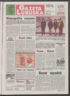 Gazeta Lubuska R. XLVI [właśc. XLVII] Nr 9 (12 stycznia 1998). - Wyd 1