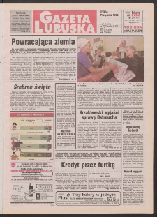 Gazeta Lubuska R. XLVI [właśc. XLVII], nr 17 (21 stycznia 1998). - Wyd 1