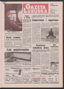 Gazeta Lubuska R. XLVI [właśc. XLVII], nr 30 [właśc. 25] (30 stycznia 1998). - Wyd 1
