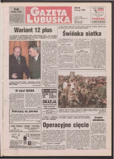 Gazeta Lubuska R. XLVI [właśc. XLVII], nr 29 (4 lutego 1998). - Wyd 1
