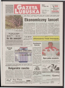Gazeta Lubuska R. XLVI [właśc. XLVII], nr 59 (11 marca 1998). - Wyd 1