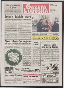 Gazeta Lubuska R. XLVI [właśc. XLVII], nr 67 (20 marca 1998). - Wyd 1