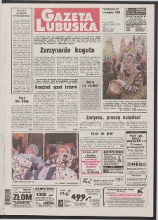 Gazeta Lubuska R. XLVI [właśc. XLVII], nr 81 (6 kwietnia 1998). - Wyd 1
