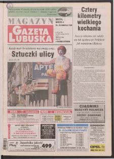 Gazeta Lubuska : magazyn R. XLVI [właśc. XLVII], nr 97 (25/26 kwietnia 1998). - Wyd 1