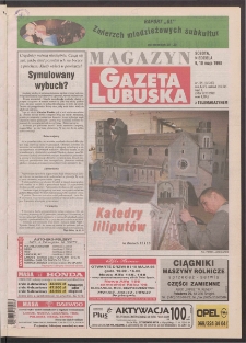 Gazeta Lubuska : magazyn R. XLVI [właśc. XLVII], nr 108 (9/10 maja 1998). - Wyd 1