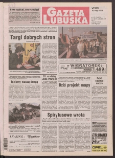 Gazeta Lubuska R. XLVI [właśc. XLVII], nr 116 (19 maja 1998). - Wyd 1