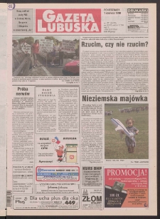 Gazeta Lubuska R. XLVI [właśc. XLVII], nr 127 (1 czerwca 1998). - Wyd 1
