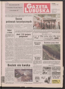 Gazeta Lubuska R. XLVI [właśc. XLVII], nr 128 (2 czerwca 1998). - Wyd 1