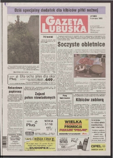 Gazeta Lubuska R. XLVI [właśc. XLVII], nr 134 (9 czerwca 1998). - Wyd 1