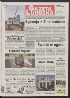 Gazeta Lubuska R. XLVI [właśc. XLVII], nr 147 (25 czerwca 1998). - Wyd 1