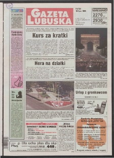 Gazeta Lubuska R. XLVI [właśc. XLVII], nr 160 (10 lipca 1998). - Wyd 1