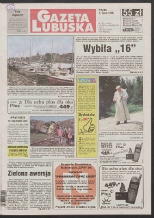 Gazeta Lubuska R. XLVI [właśc. XLVII], nr 166 (17 lipca 1998). - Wyd 1