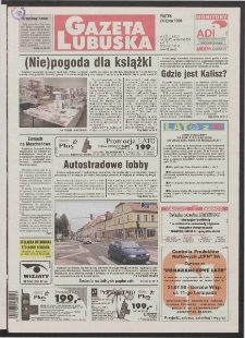 Gazeta Lubuska R. XLVI [właśc. XLVII], nr 172 (24 lipca 1998). - Wyd 1