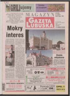 Gazeta Lubuska : magazyn R. XLVI [właśc. XLVII], nr 173 (25/26 lipca 1998). - Wyd 1