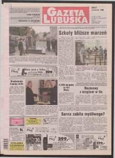 Gazeta Lubuska R. XLVII, nr 205 (2 września 1998). - Wyd 1