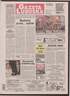 Gazeta Lubuska R. XLVI [właśc. XLVII], nr 209 (7 września 1998). - Wyd 1