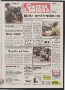 Gazeta Lubuska R. XLVII, nr 218 (17 września 1998). - Wyd 1
