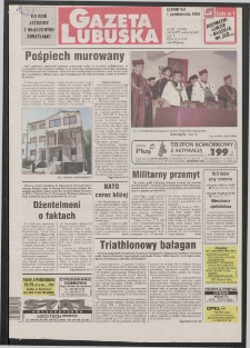 Gazeta Lubuska R. XLVII, nr 230 (1 października 1998). - Wyd 1