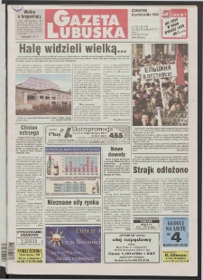 Gazeta Lubuska R. XLVII, nr 236 (8 października 1998). - Wyd 1