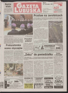 Gazeta Lubuska R. XLVII, nr 255 (30 października 1998). - Wyd 1