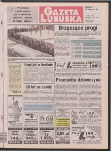 Gazeta Lubuska R. XLVII, nr 277 (26 listopada 1998). - Wyd 1
